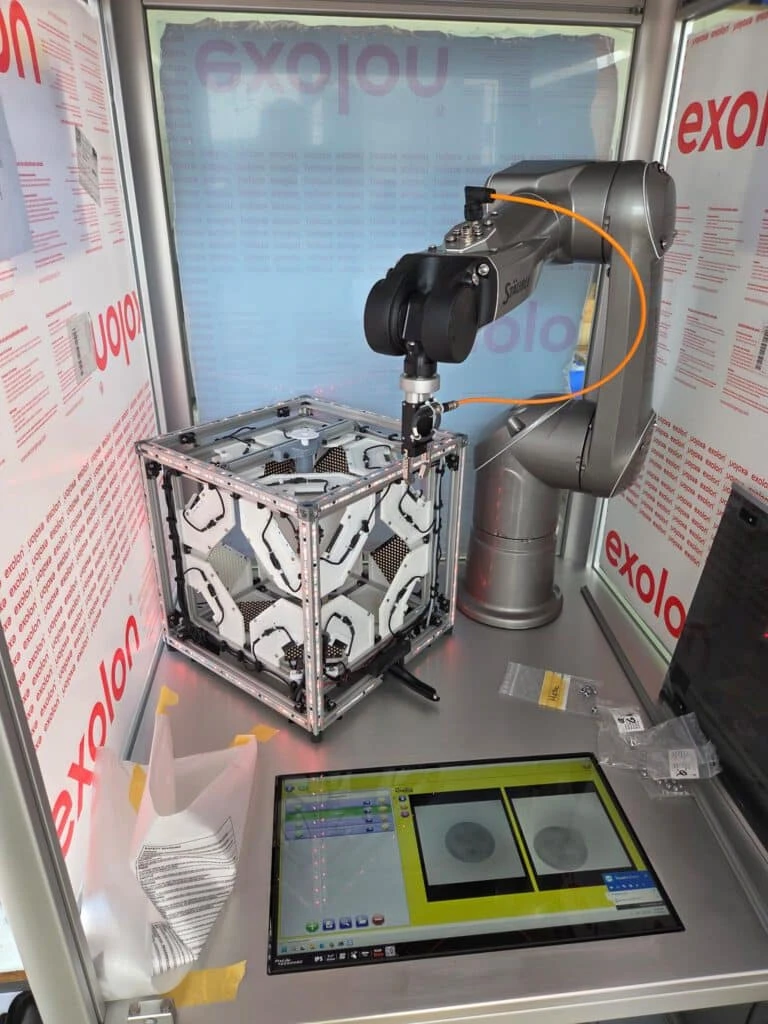 Beispiel einer optischen Prüfung — Hardware-Entwicklung